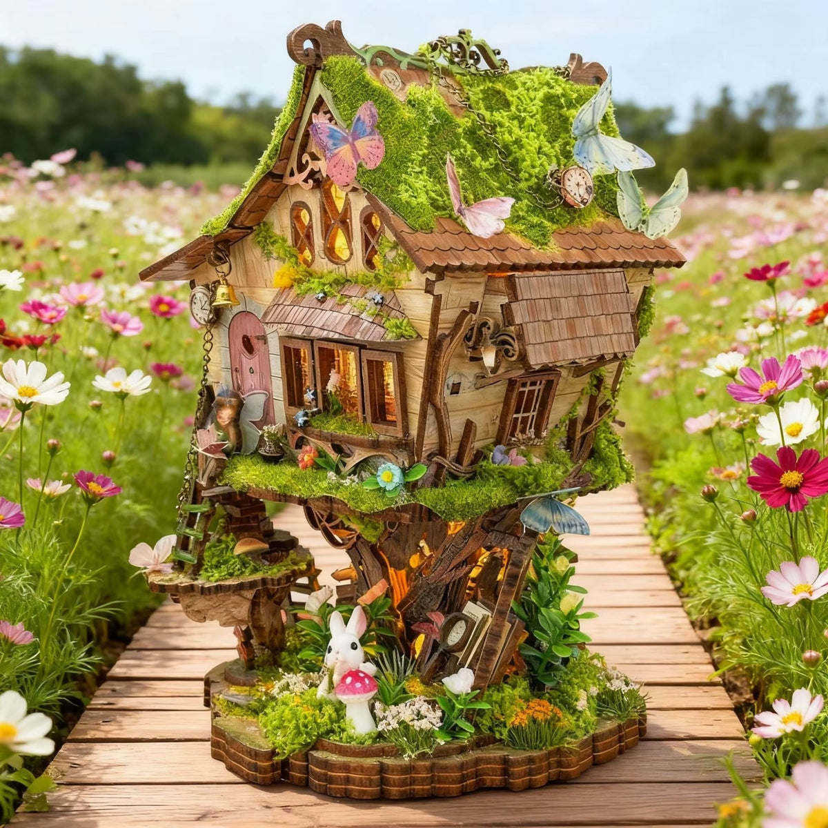 Rowan's Treehouse DIY Book Nook Kit