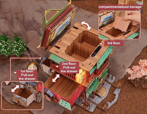 Onsen Saga DIY Miniature House Kit