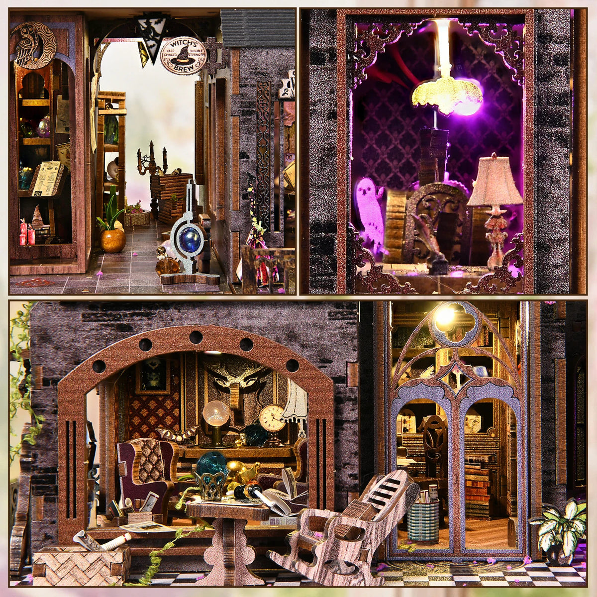 Magic Castle DIY Miniature House Kit