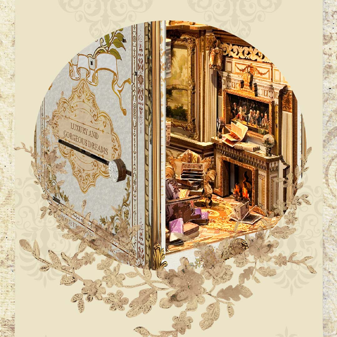 Baroque Dreams DIY Book Nook Kit