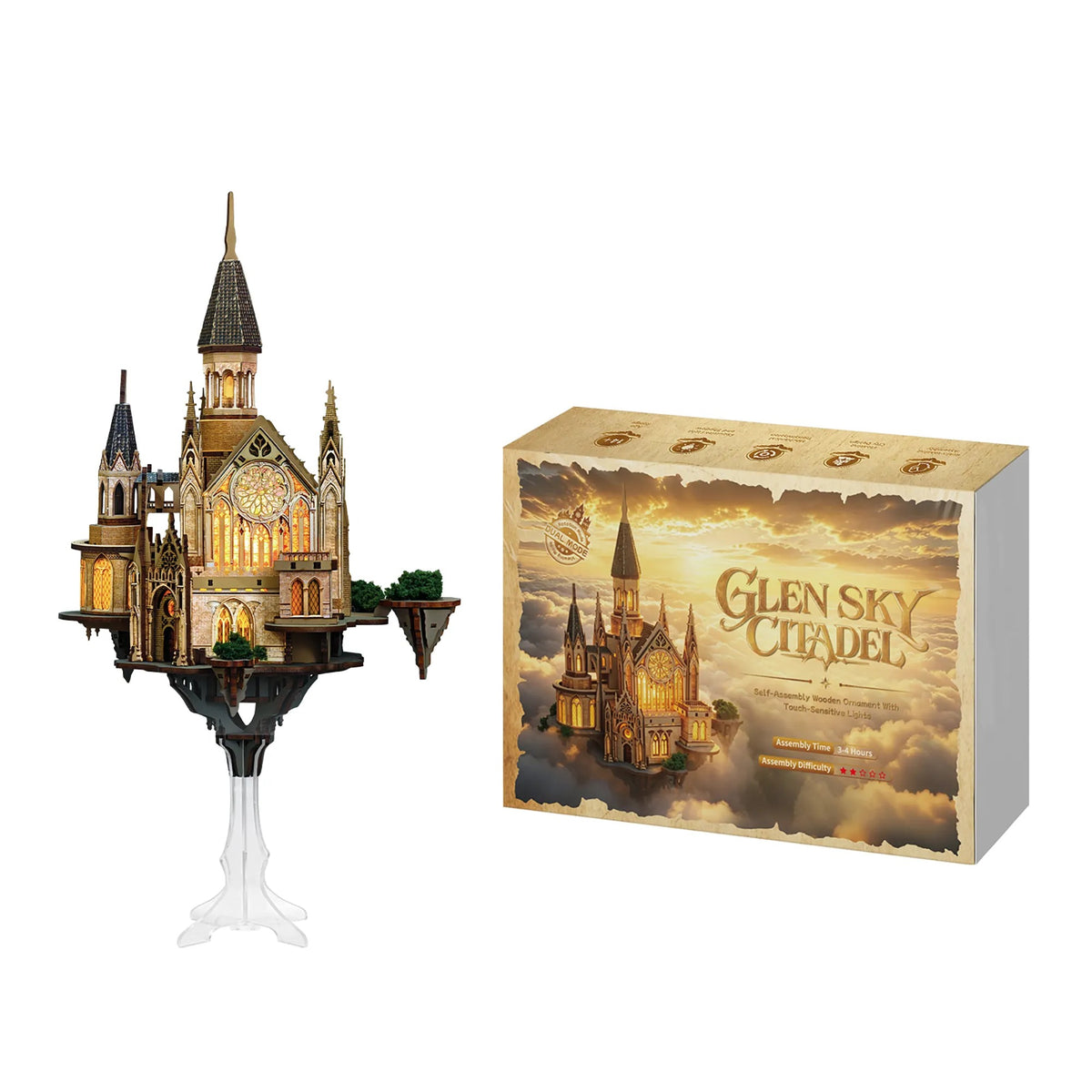 Glen Sky Citadel DIY Miniature House Kit