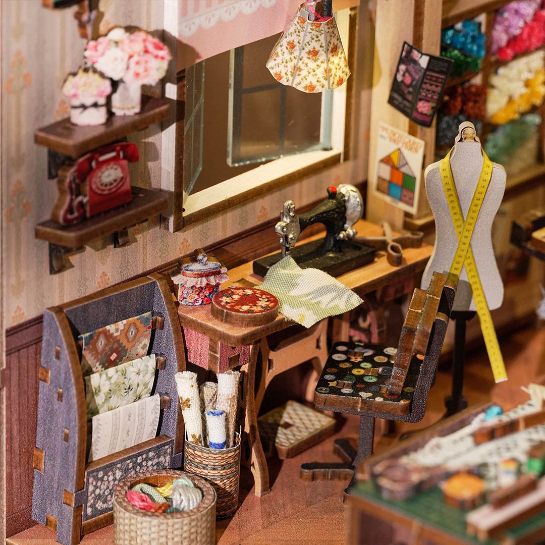 Sewing Room DIY Book Nook Kit