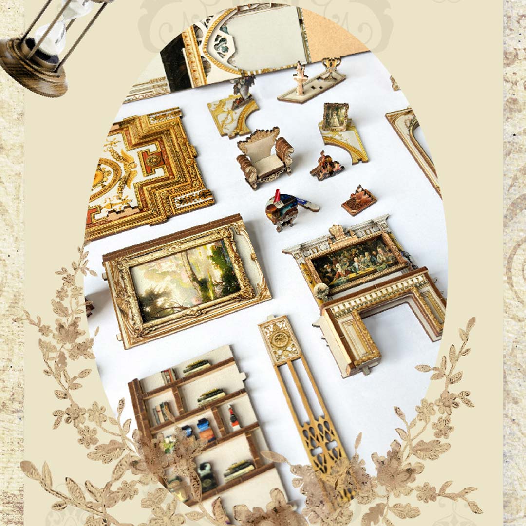 Baroque Dreams DIY Book Nook Kit