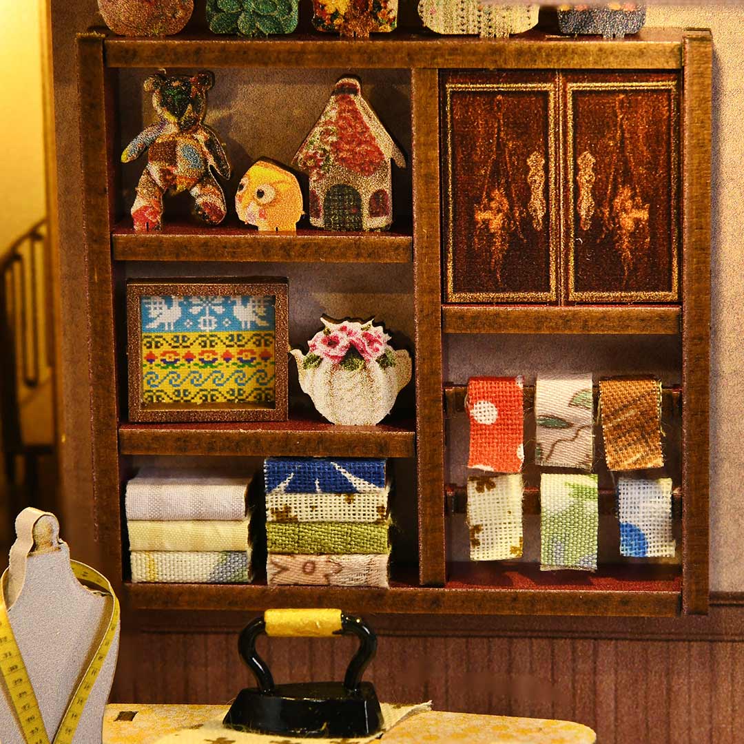 Sewing Room DIY Book Nook Kit