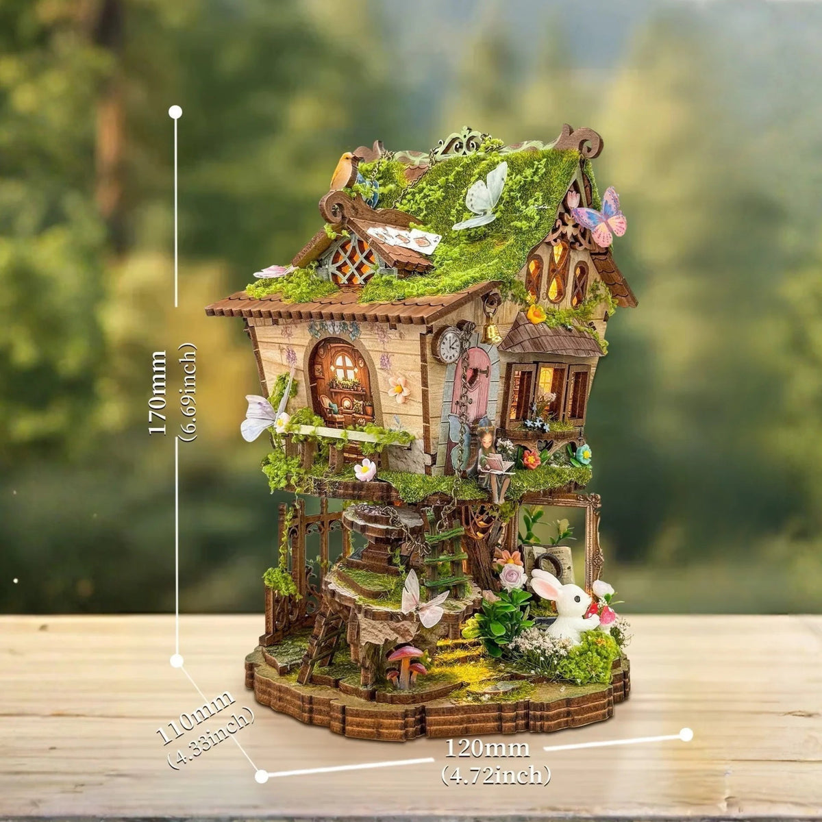 Rowan's Treehouse DIY Book Nook Kit