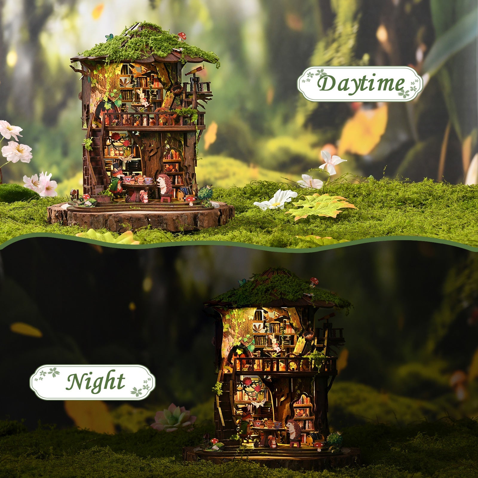 Forest Tea Book Club DIY Book Nook Kit