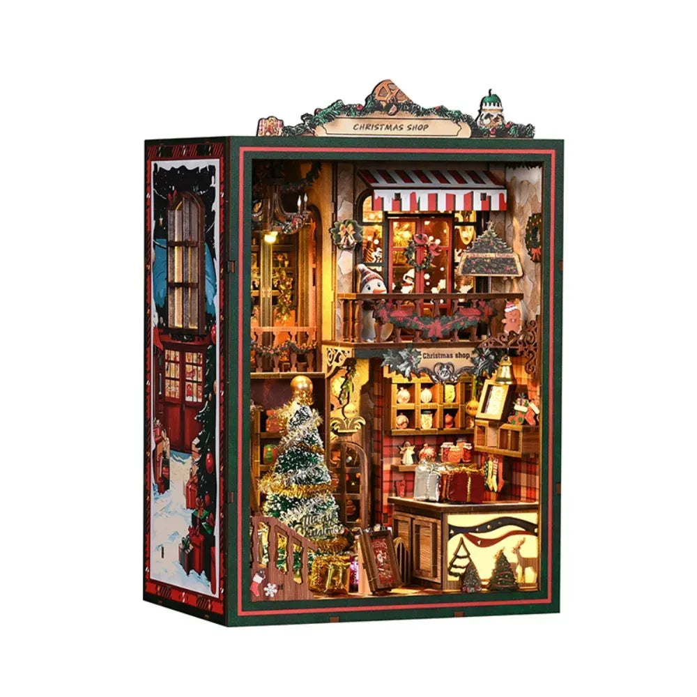 Christmas Shop DIY Book Nook Kit