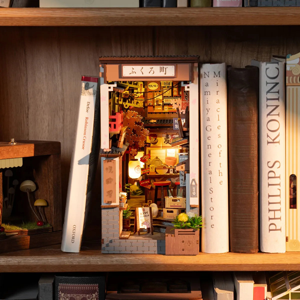 Sakura Wine Alley DIY Book Nook Kit