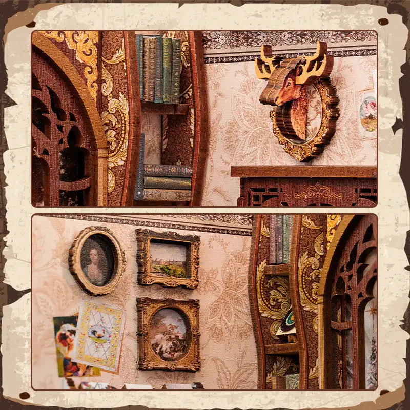 Mini Bookshop DIY Book Nook Kit
