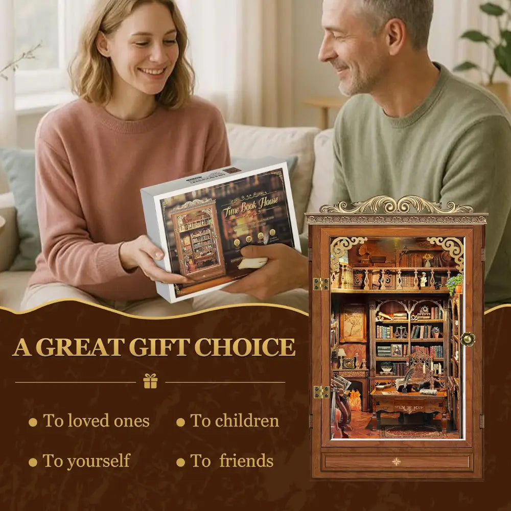 Time Book House DIY Book Nook Kit
