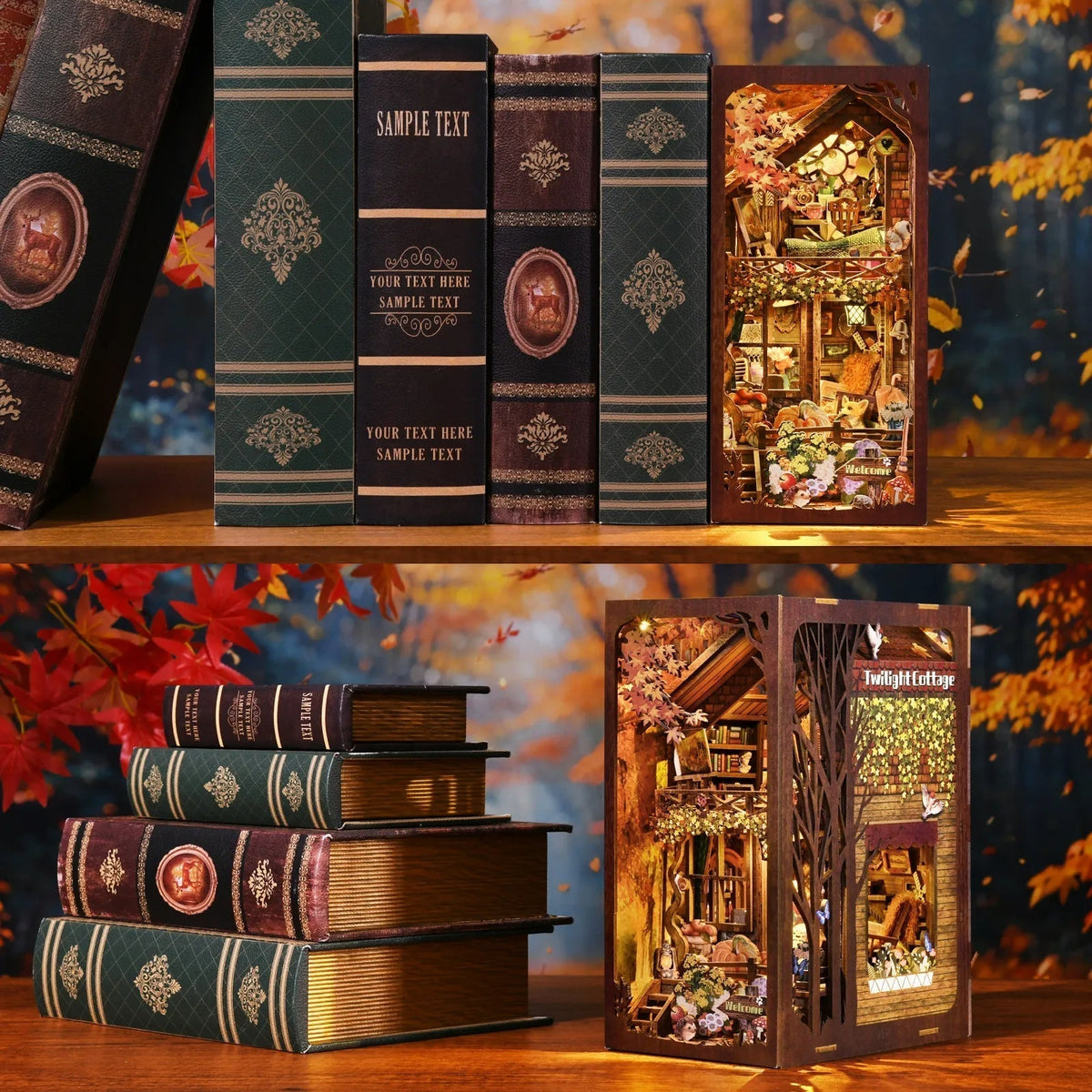 Twilight Cottage DIY Book Nook Kit