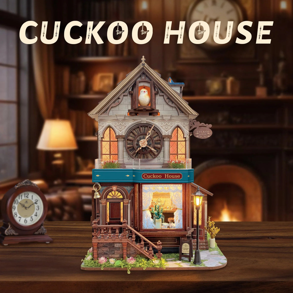 Cuckoo Clock DIY Miniature House Kit