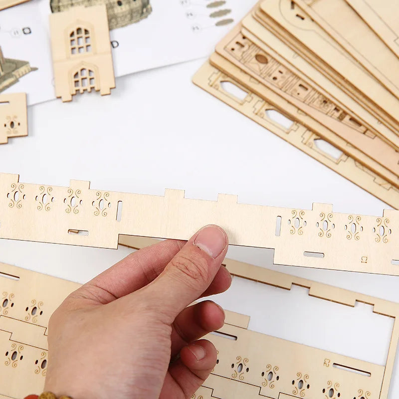 Taj Mahal 3D Wooden Puzzle Kit