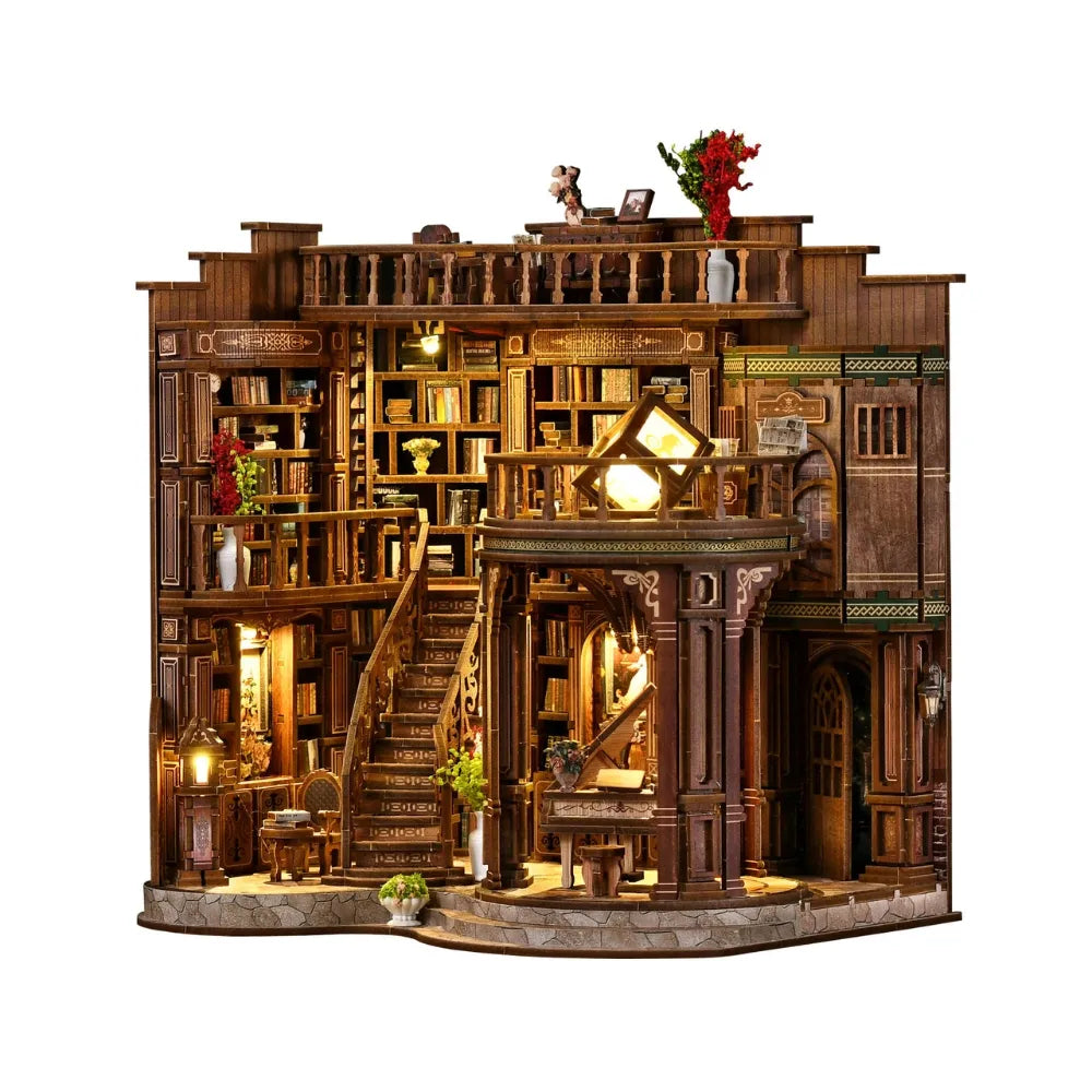 Dreamy Book Hall DIY Miniature House Kit