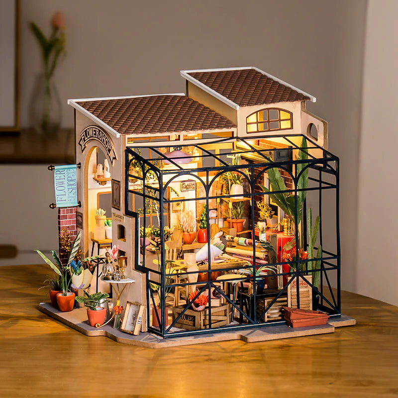 Emily's Flower Shop DIY Miniature House Kit