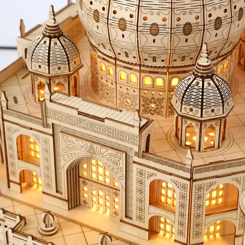 Taj Mahal 3D Wooden Puzzle Kit