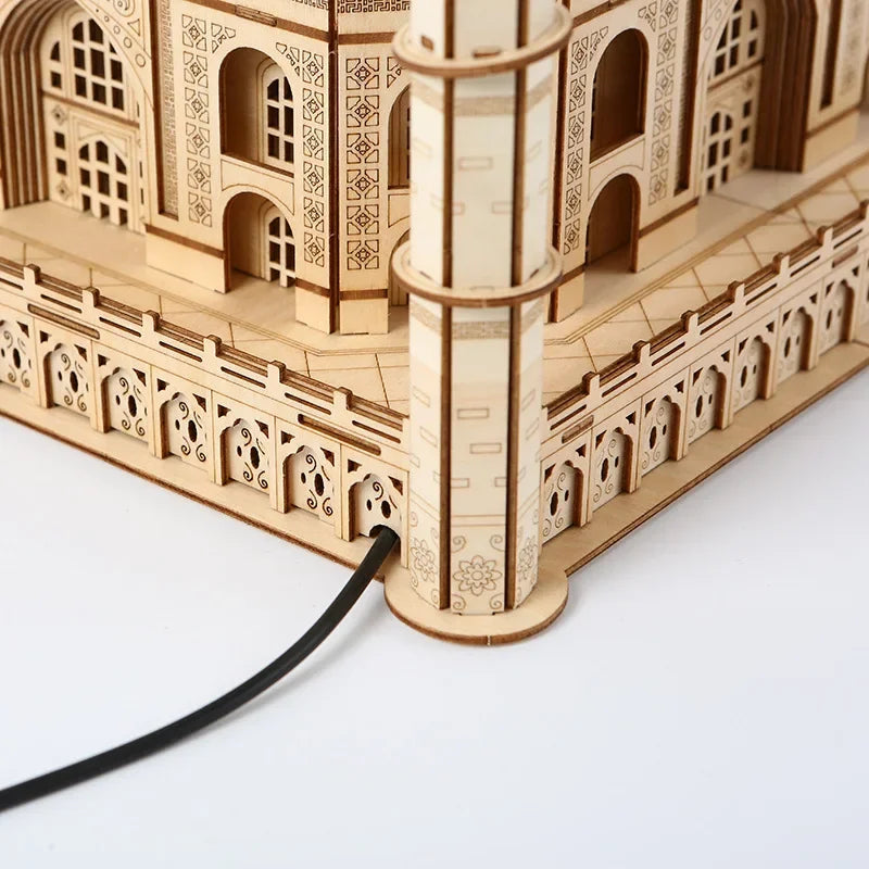 Taj Mahal 3D Wooden Puzzle Kit