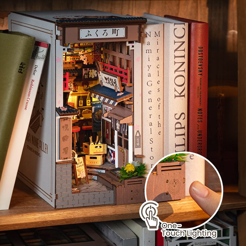 Sakura Wine Alley DIY Book Nook Kit