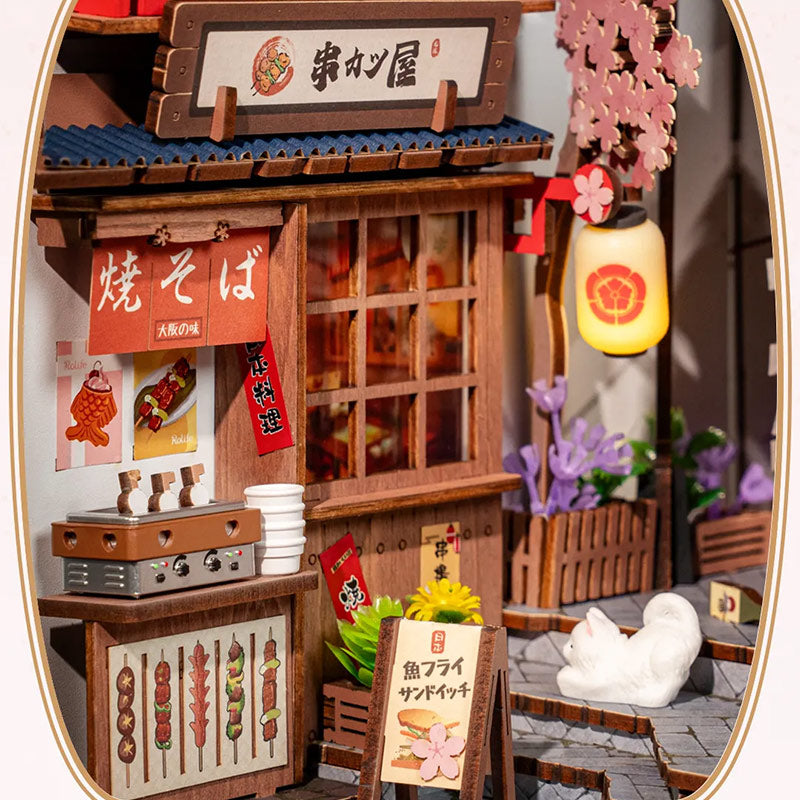 Sakura Wine Alley DIY Book Nook Kit