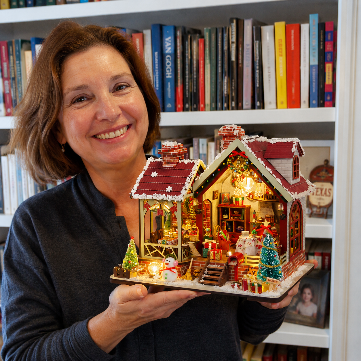 Christmas Book Nooks: A Cozy Little World for the Most Magical Time of Year