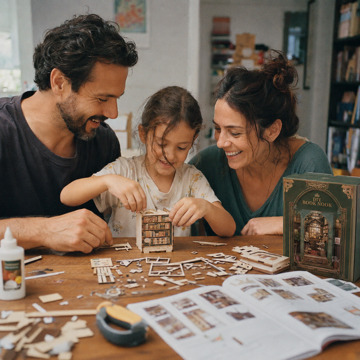 Build a Tiny World Together: Why Book Nooks Make a Wonderful Family Activity