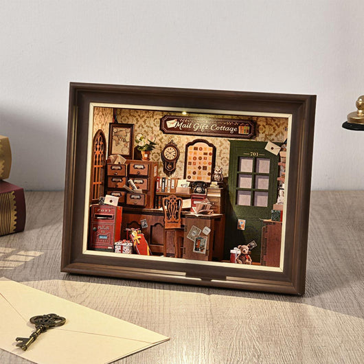 Mail Gift Cottage DIY Book Nook Kit
