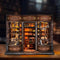 Hoggor Bookstore DIY Miniature House Kit
