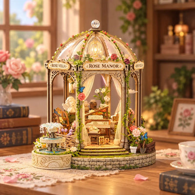 Rose Manor DIY Miniature House Kit