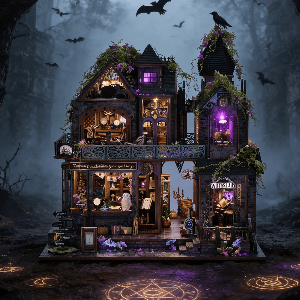 Magic Castle DIY Miniature House Kit