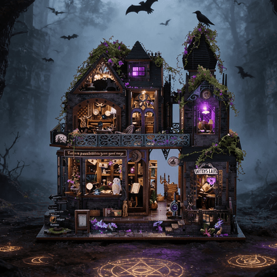 Magic Castle DIY Miniature House Kit