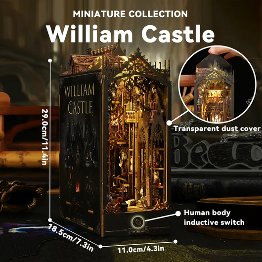 William Castle DIY Book Nook Kit