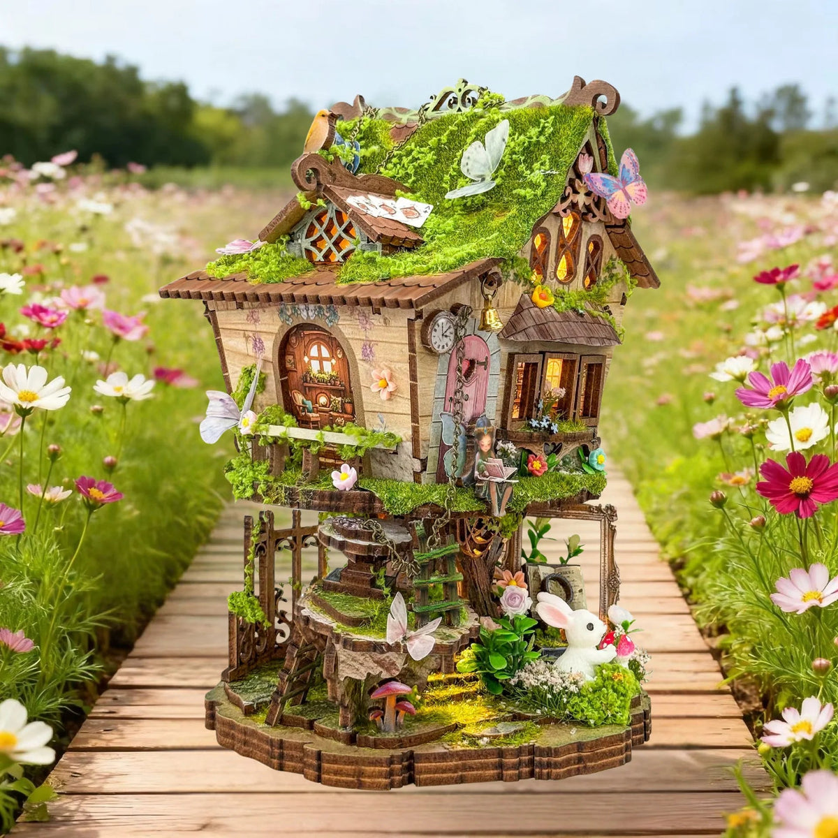 Rowan's Treehouse DIY Book Nook Kit