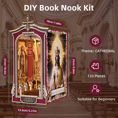 Holy Cathedral DIY Book Nook Kit
