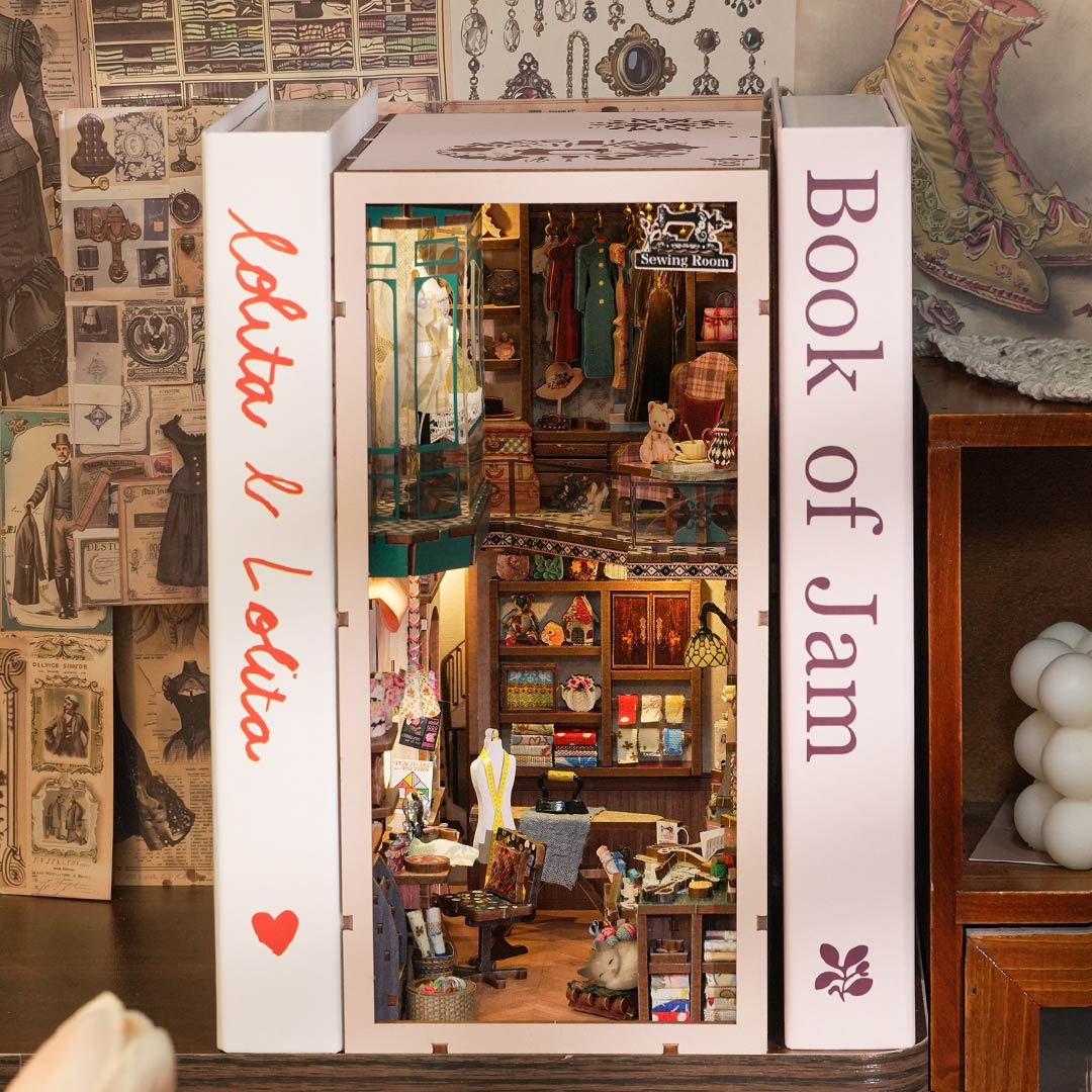 Sewing Room DIY Book Nook Kit