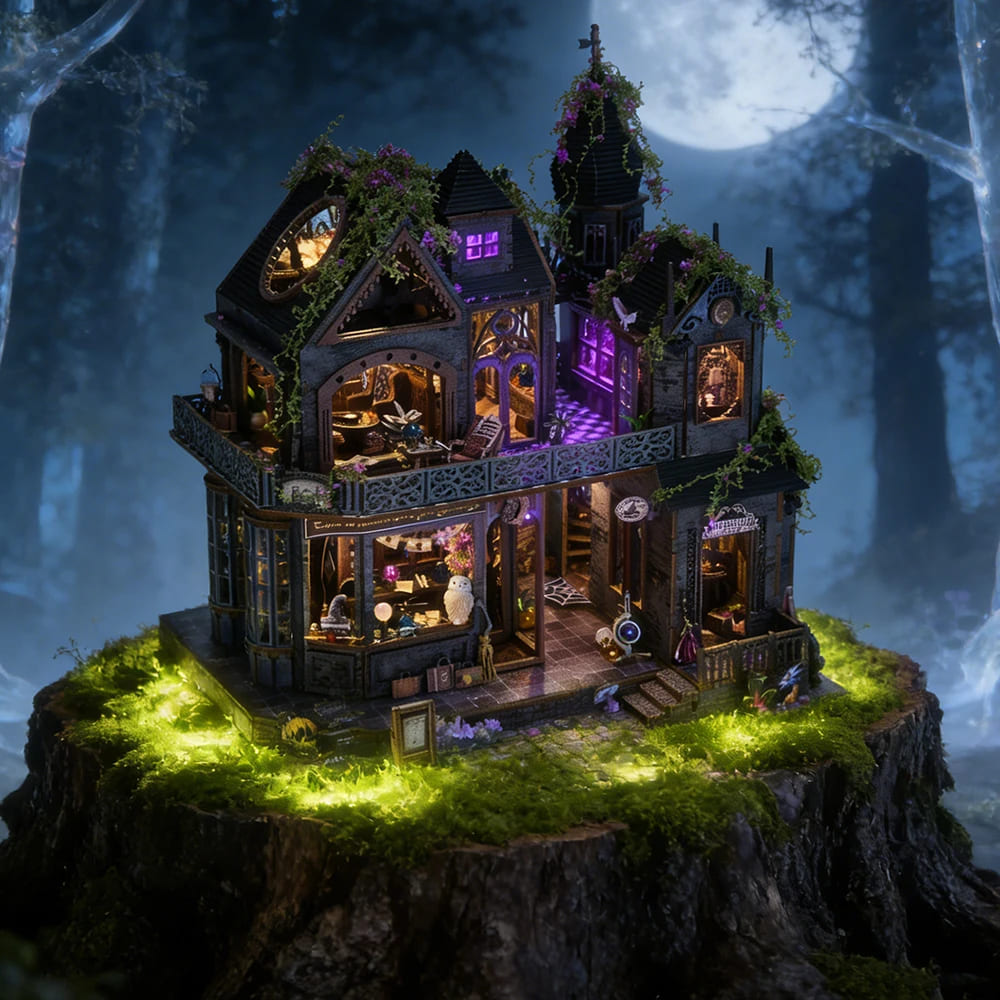 Magic Castle DIY Miniature House Kit