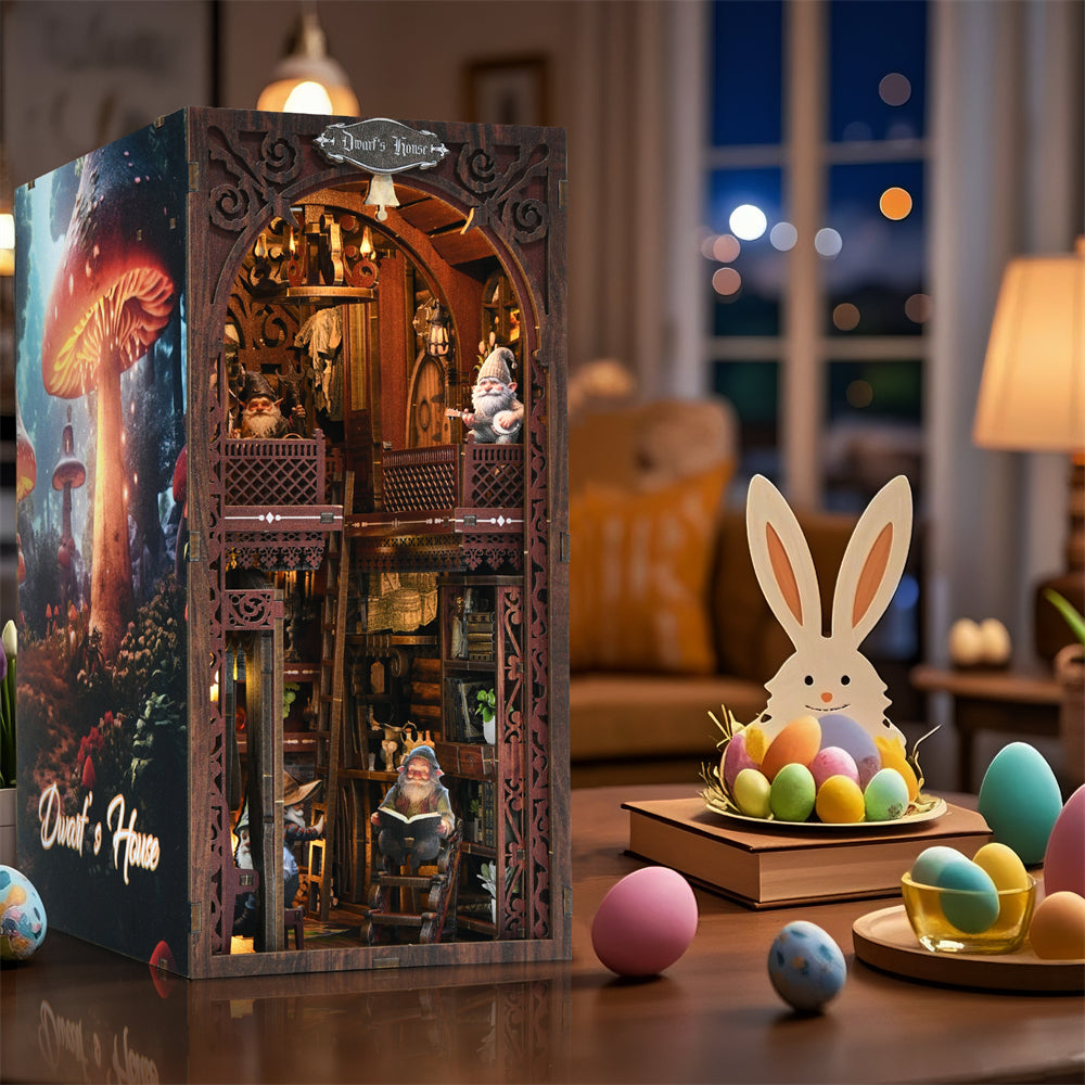 Dwarf House DIY Book Nook Kit
