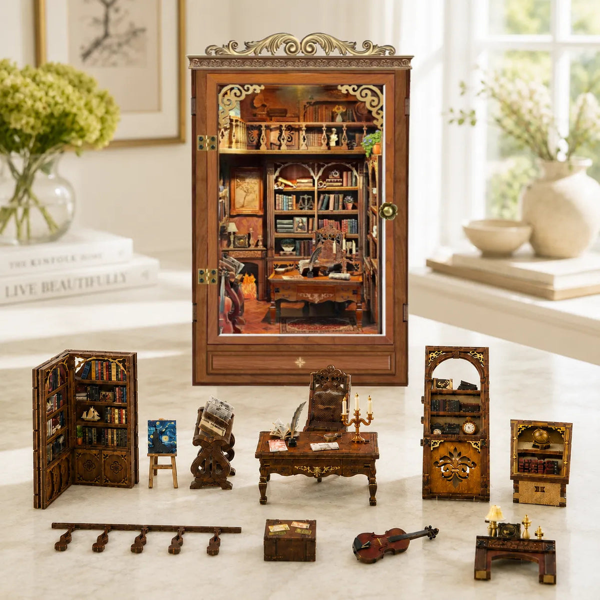 Time Book House DIY Book Nook Kit