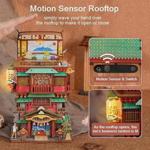 Onsen Saga DIY Miniature House Kit