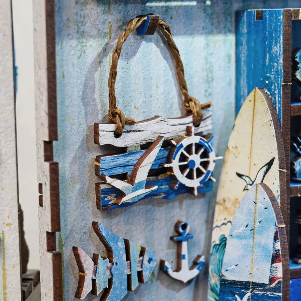 Beach Corner DIY Book Nook Kit