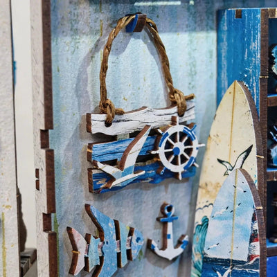 Beach Corner DIY Book Nook Kit