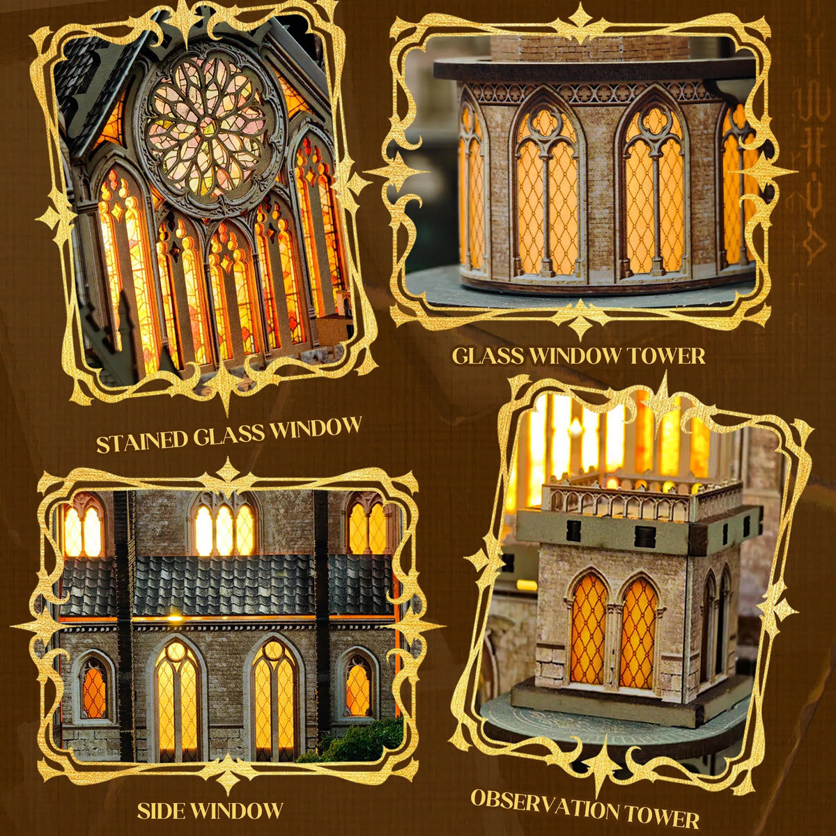 Glen Sky Citadel DIY Miniature House Kit