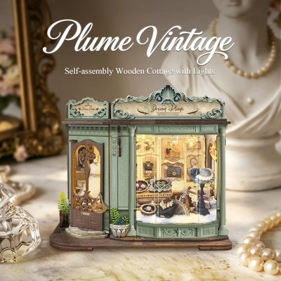 Plume Vintage DIY Miniature House Kit