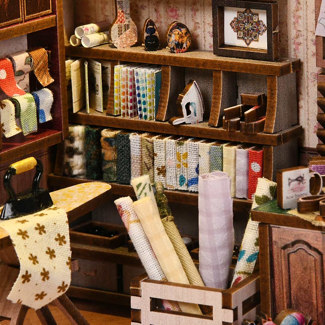 Sewing Room DIY Book Nook Kit