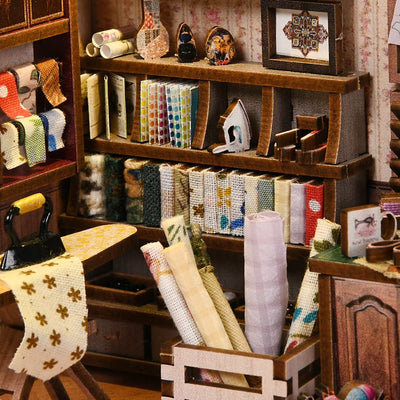 Sewing Room DIY Book Nook Kit