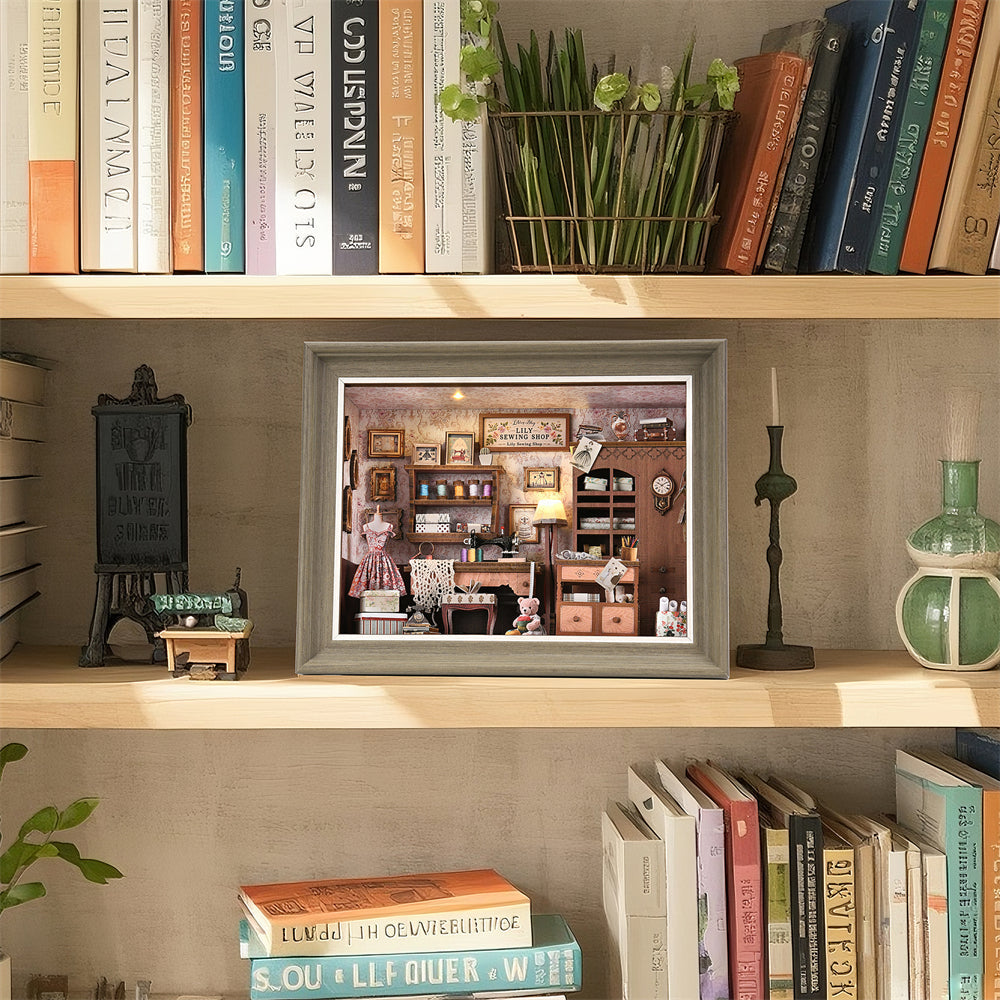 Lily’s Sewing Shop DIY Book Nook Kit