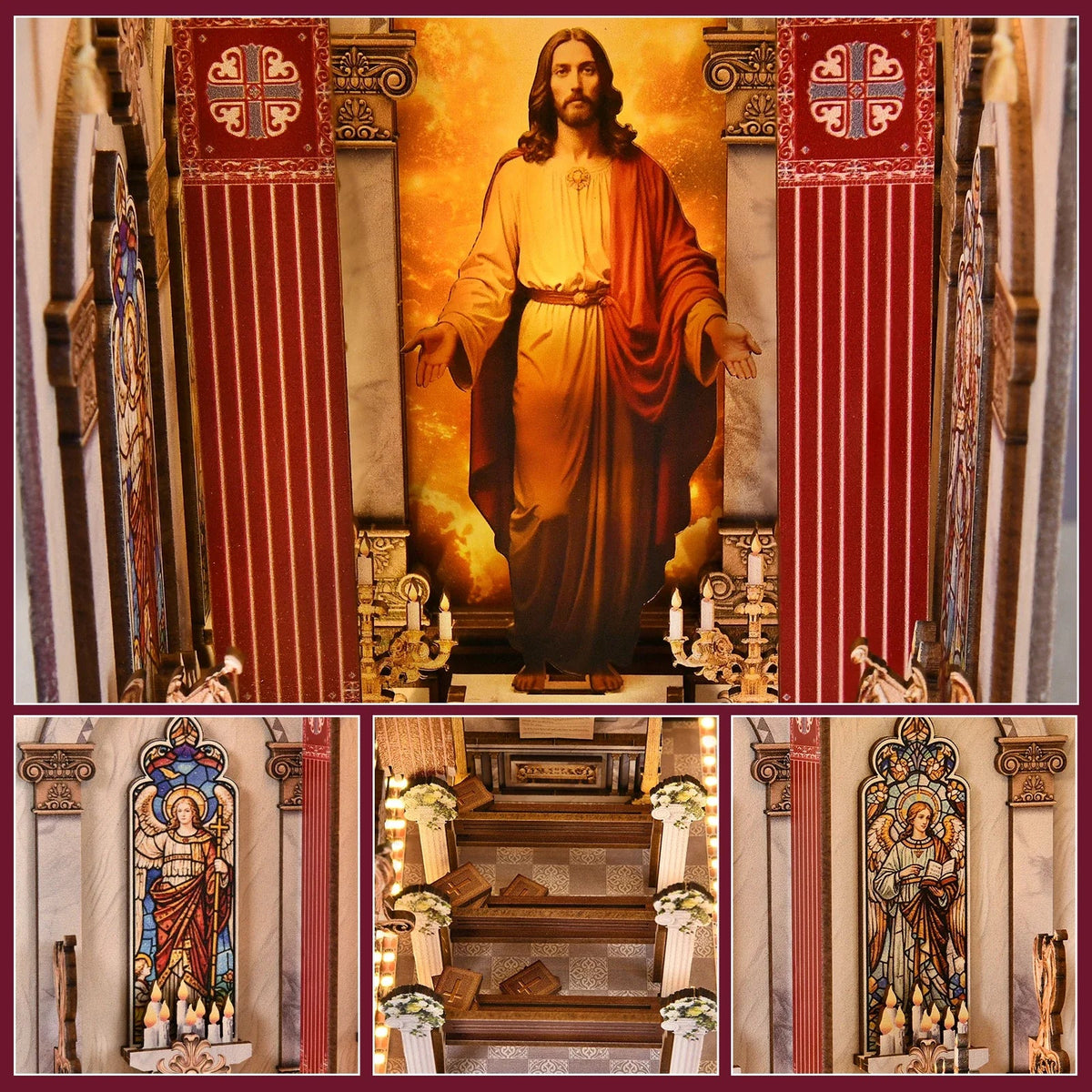 Holy Cathedral DIY Book Nook Kit