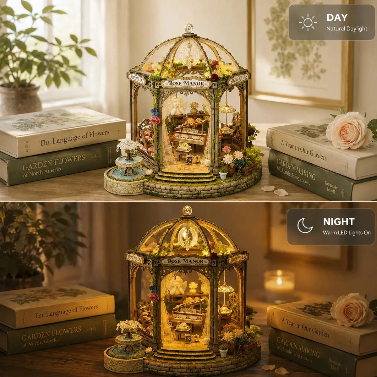 Rose Manor DIY Miniature House Kit