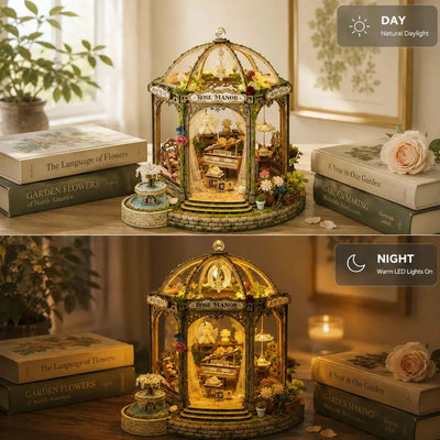 Rose Manor DIY Miniature House Kit