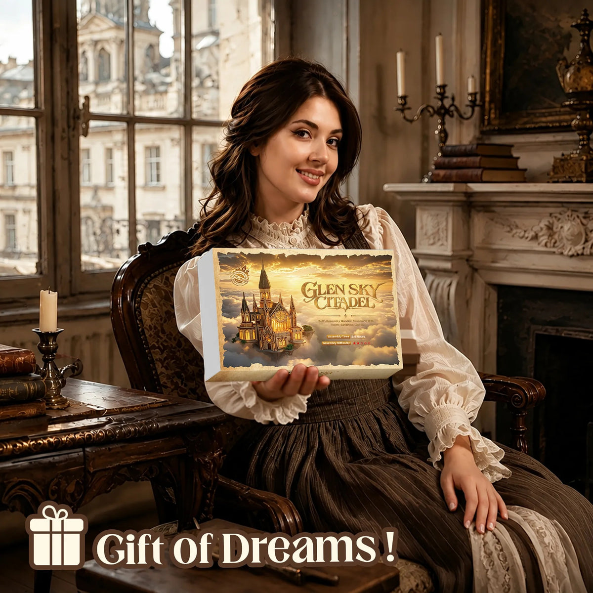 Glen Sky Citadel DIY Miniature House Kit