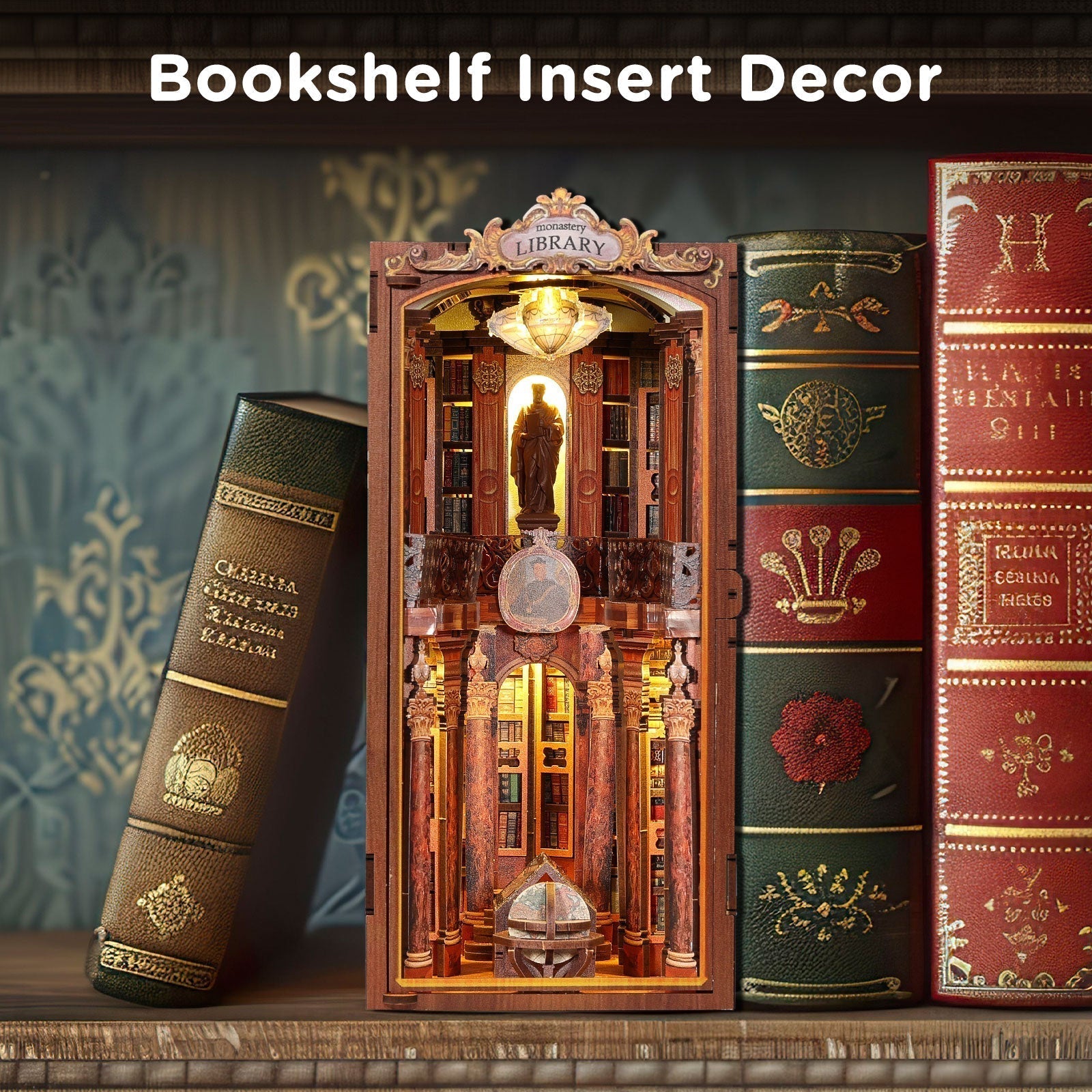 Monastery Library DIY Book Nook Kit